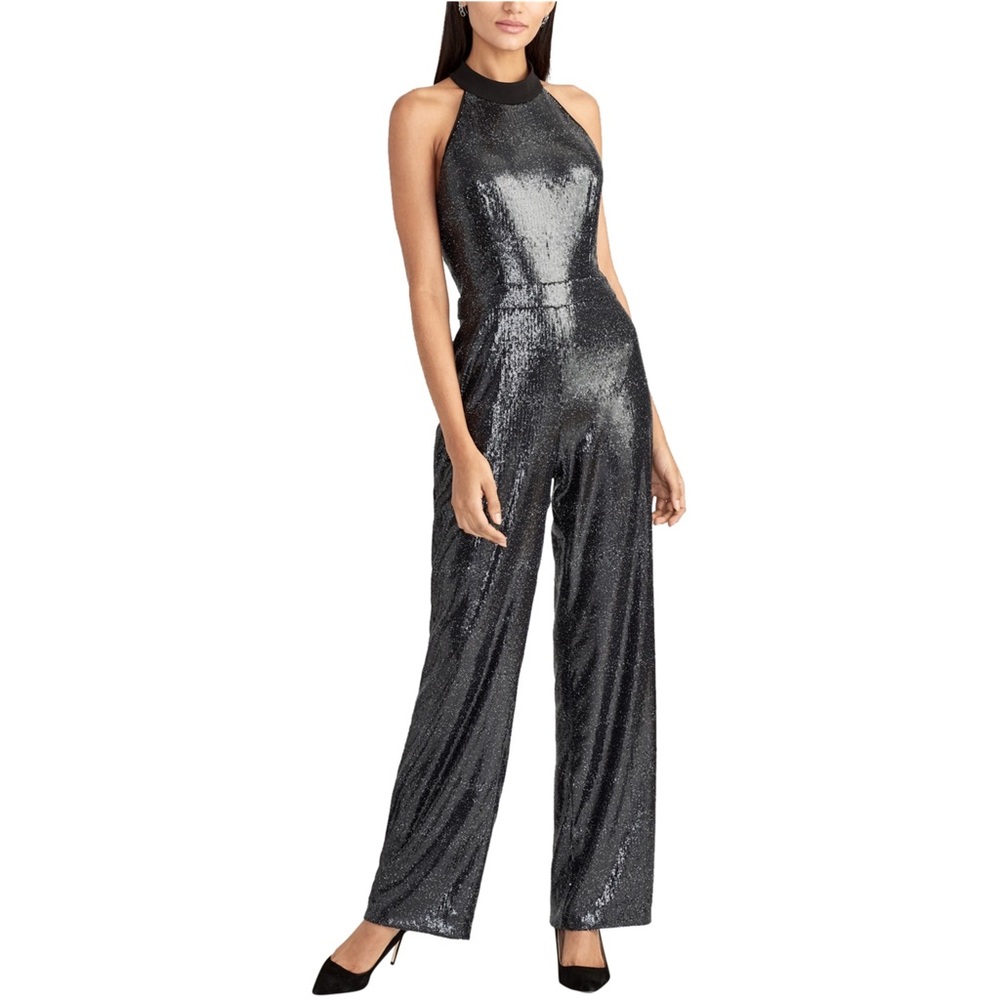 RACHEL ROY - Sequin Jumpsuit - Picture 2 of 7